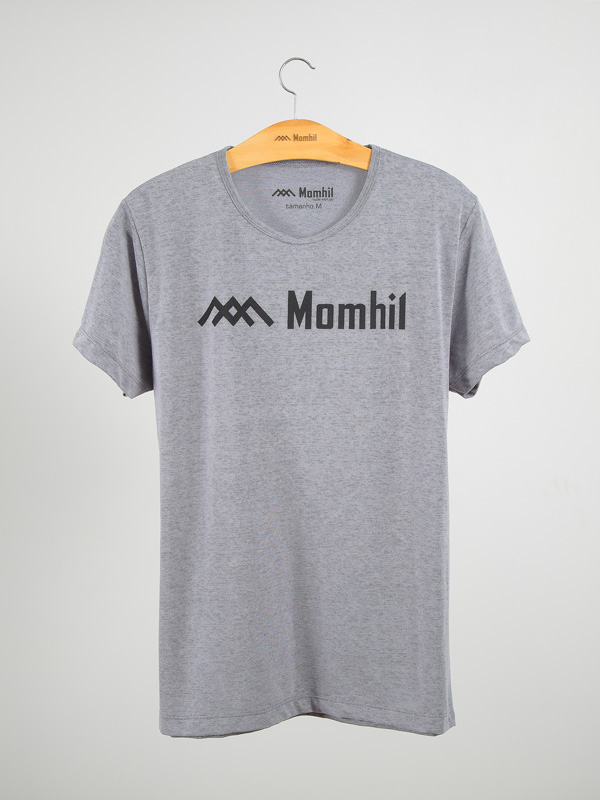 T-shirt malha jeans Basic Momhil